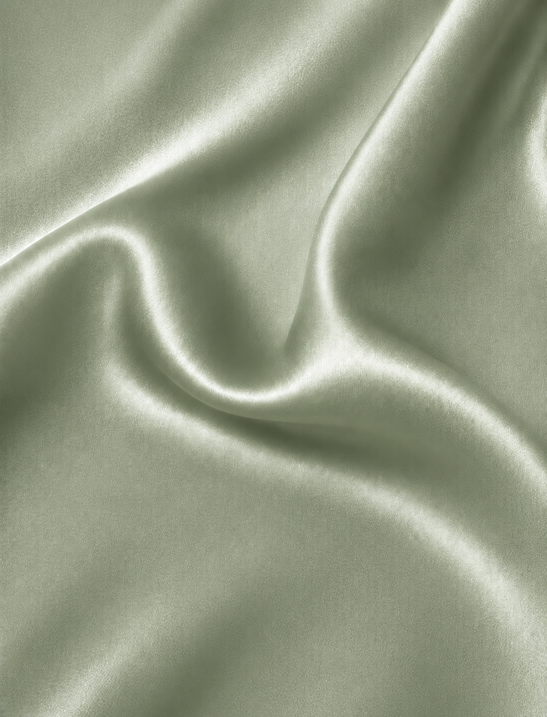 Drap Housse Vert Clair en Soie de Mûrier
