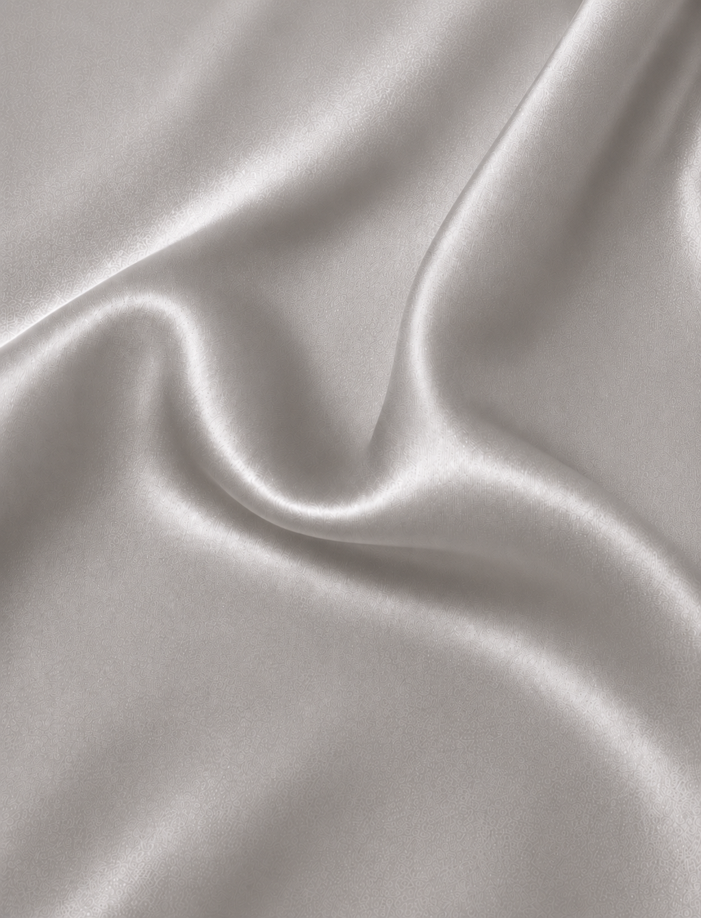 Housse de Couette Gris Argenté en Soie de Mûrier
