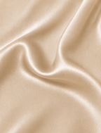 Drap Housse Champagne en Soie de Mûrier