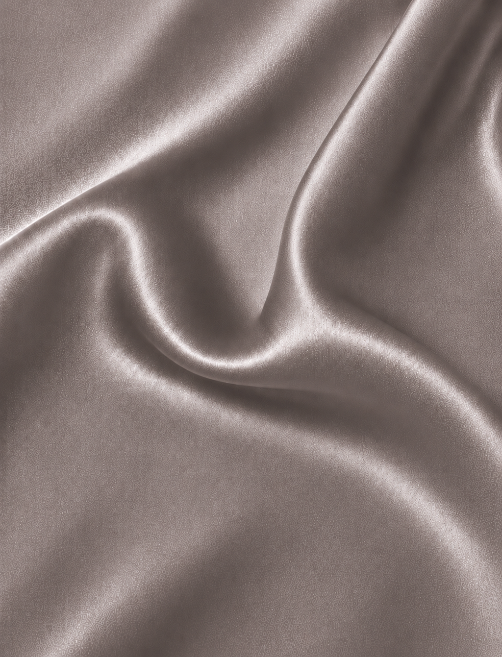 Drap Housse Gris en Soie de Mûrier