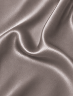Drap Housse Gris en Soie de Mûrier