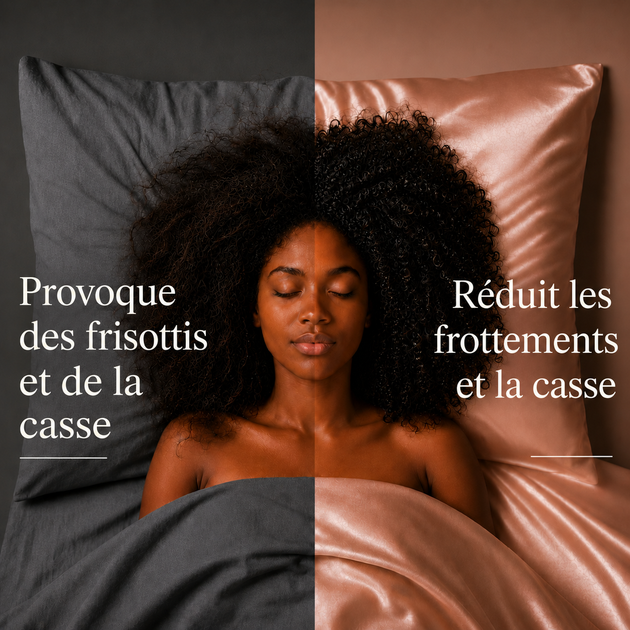 Cheveux préservés — Houssea soie
