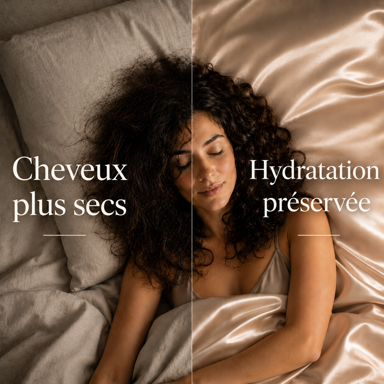 Cheveux préservés — Houssea soie