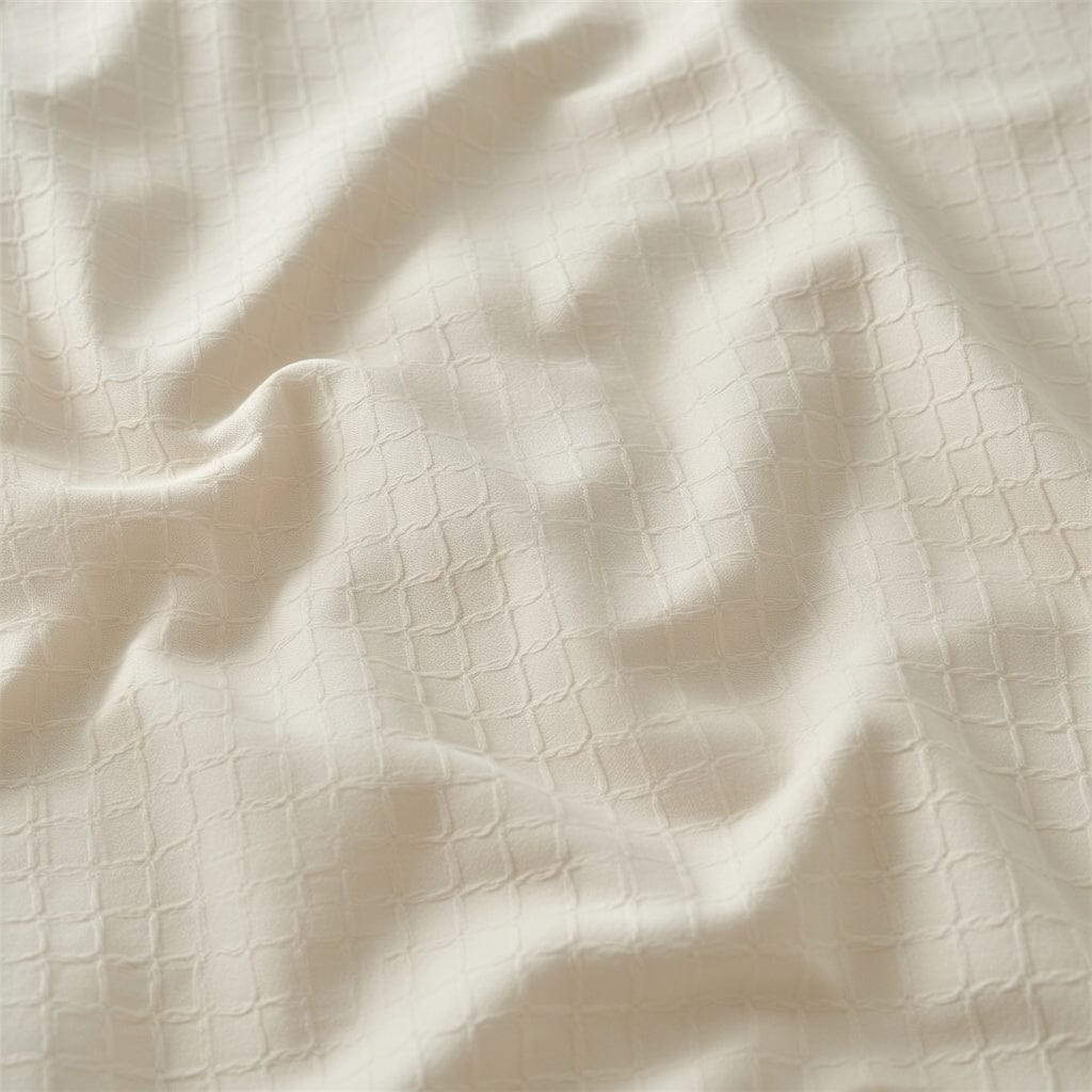 Houssea Housse de Couette Beige en Coton Lavé - Confort Luxueux