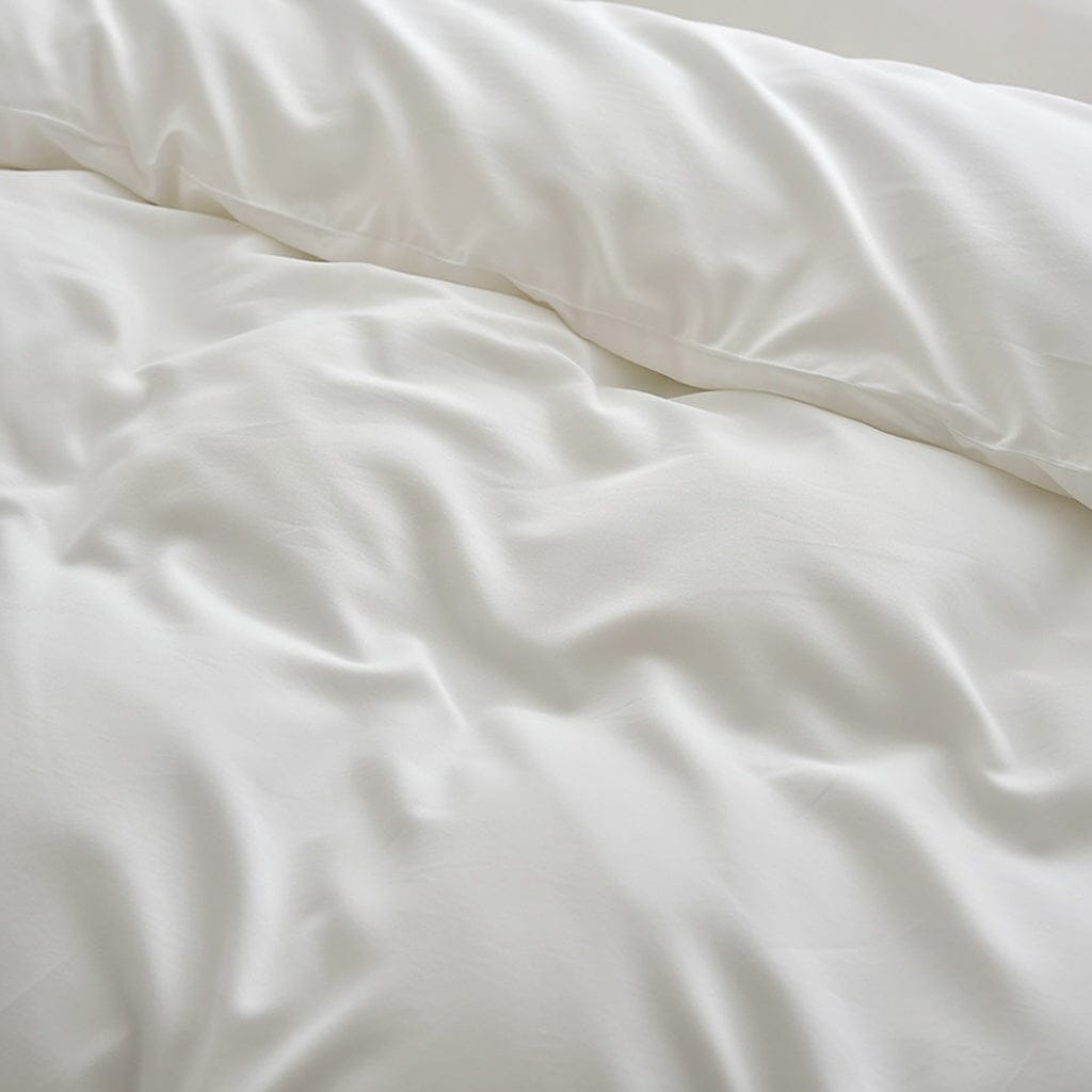 Houssea Housse de Couette Blanche - Élégance et Douceur Absolue