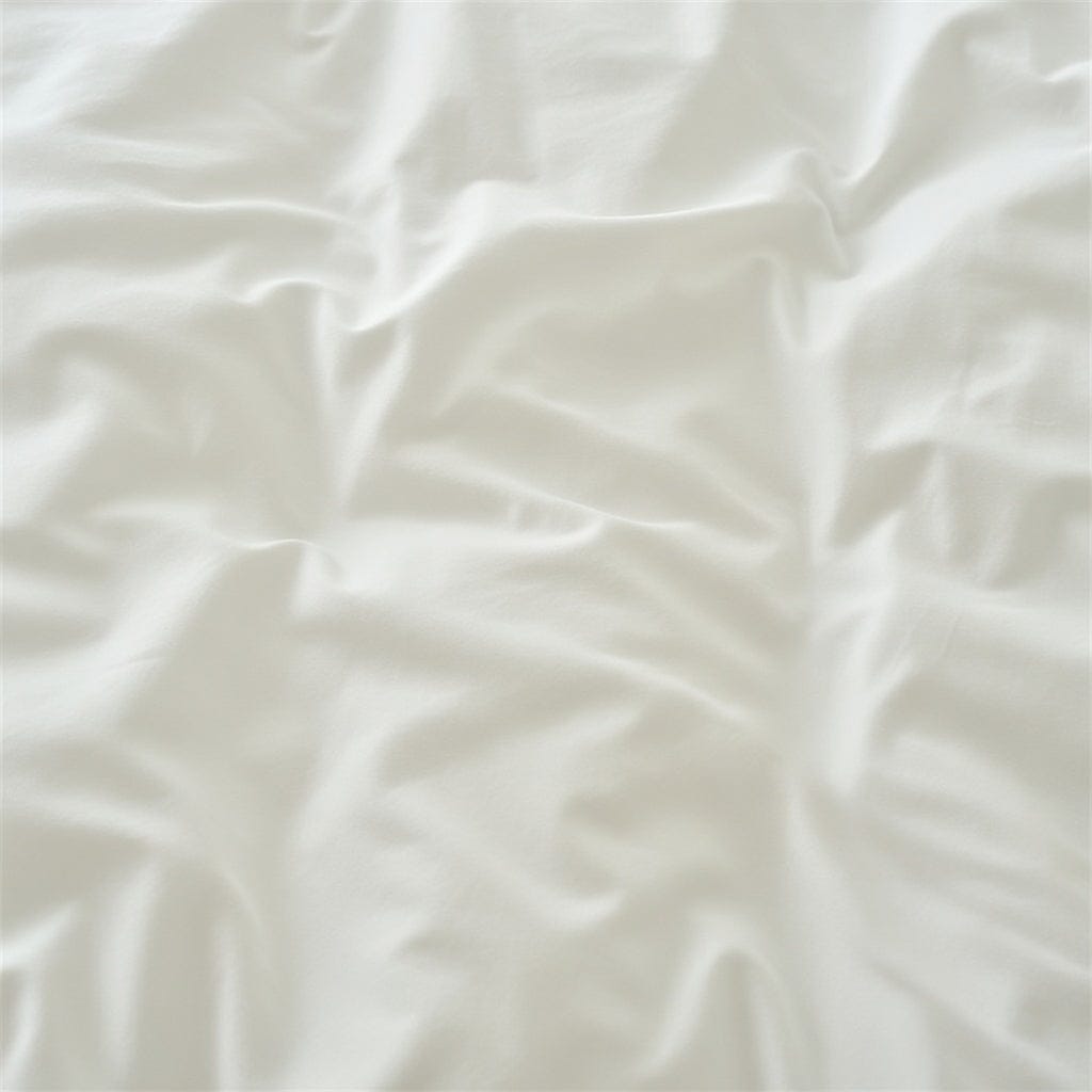 Houssea Housse de Couette Blanche en Coton - Confort Absolu