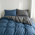 Houssea Housse de Couette Bleue - Élégance et Douceur Absolue