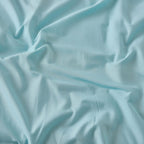 Houssea Housse de Couette Bleue en Microfibre - Confort Luxueux