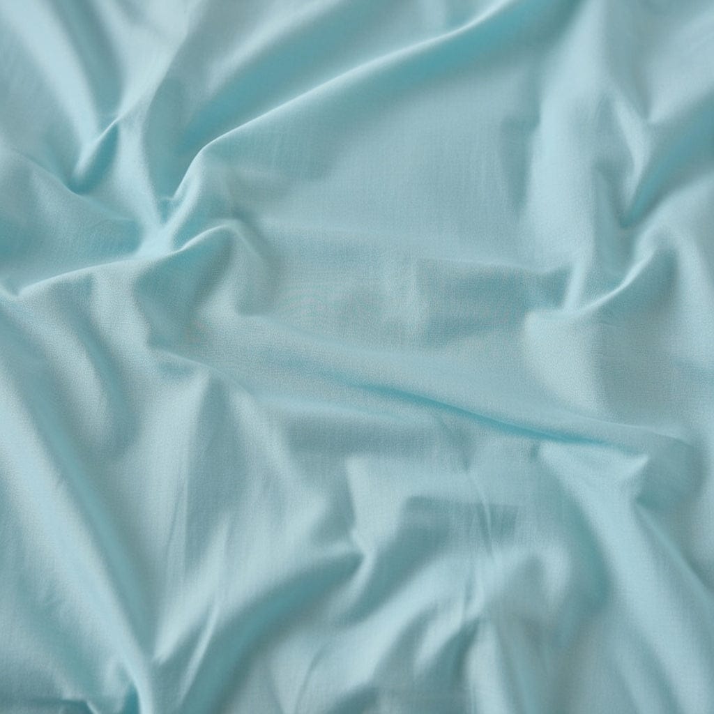 Houssea Housse de Couette Bleue en Microfibre - Confort Luxueux