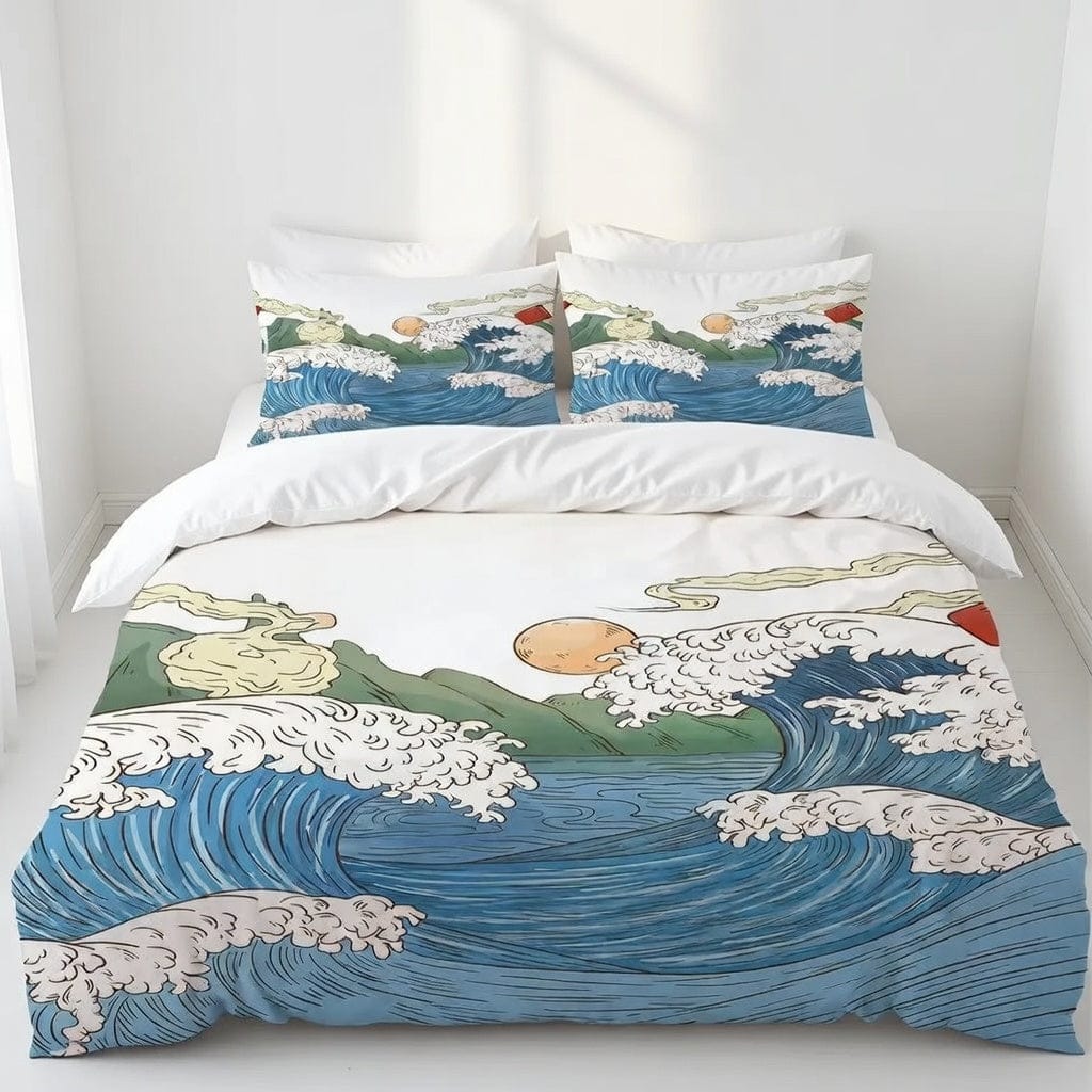 Houssea Housse de Couette Bord de Mer - Douceur et Rêves
