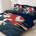 Houssea Housse de Couette Bord de Mer en Coton Polyester - Douceur et Magie
