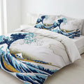 Houssea Housse de Couette Bord de Mer - Motifs Colorés