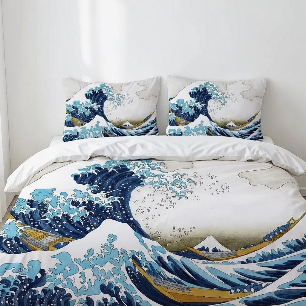 Houssea Housse de Couette Bord de Mer - Motifs Colorés