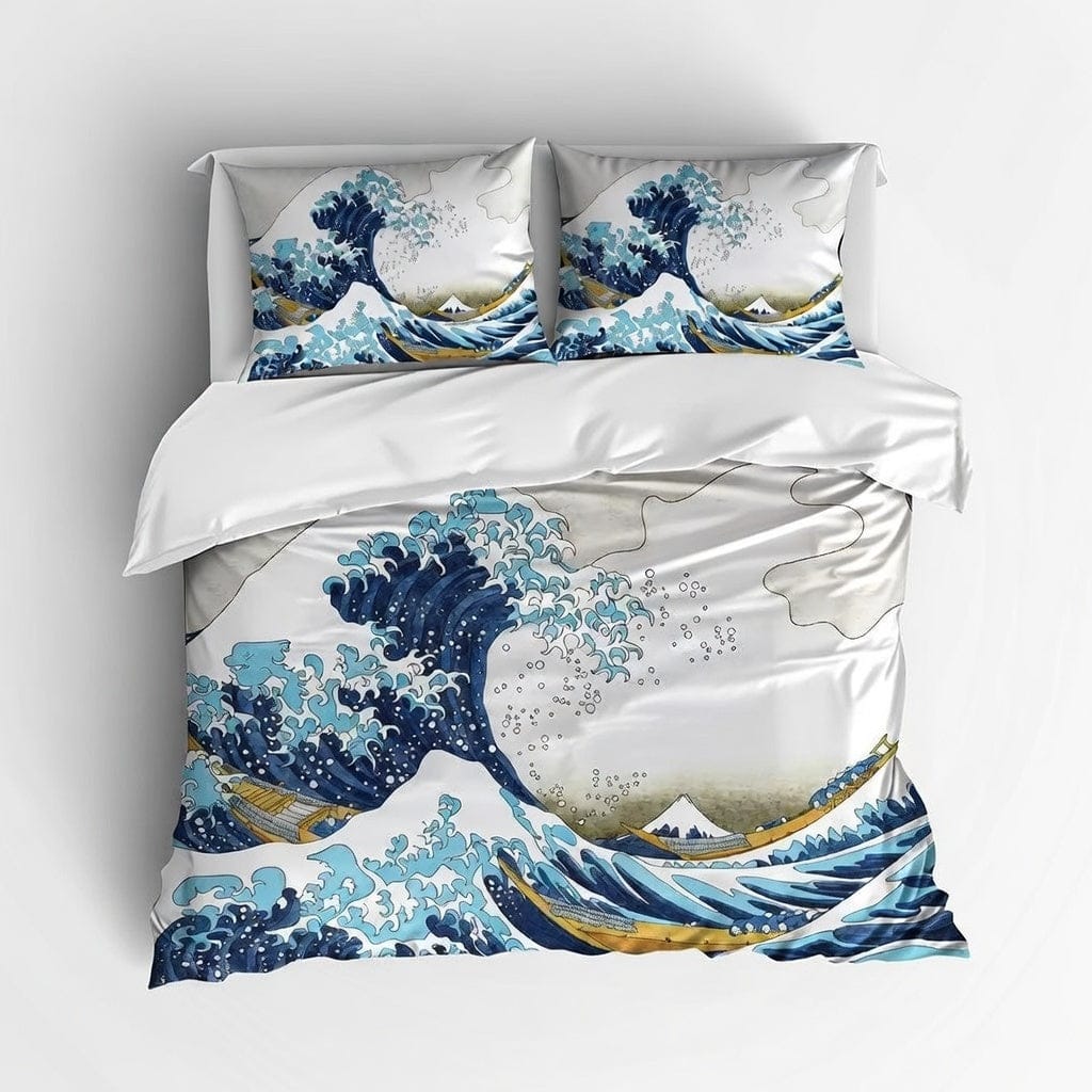 Houssea Housse de Couette Bord de Mer - Motifs Colorés