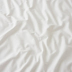 Houssea Housse de Couette Coton Blanc - Confort Luxueux et Pureté
