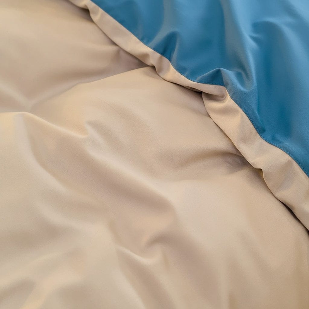 Houssea Housse de Couette Coton Mélangé - Confort et Élégance