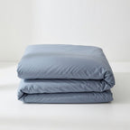 Houssea Housse de Couette Coton Premium Bleu Nuit - Confort Absolu