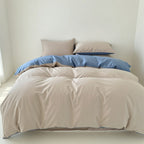 Houssea Housse de Couette Coton Premium - Confort Absolu Toutes Saisons
