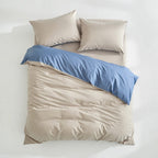 Houssea Housse de Couette Coton Premium - Confort Absolu Toutes Saisons