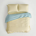 Houssea Housse de Couette en Coton Lavé pour un Confort Absolu