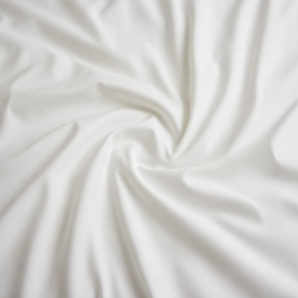 Houssea Housse de Couette en Soie Blanche - Luxe et Douceur Absolue