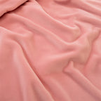 Houssea Housse de Couette Flanelle Rose - Confort Hivernal Chic