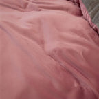 Houssea Housse de Couette Flanelle Rose - Douceur et Chaleur