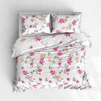 Houssea Housse de Couette Fleurie - Élégance et Confort Absolu