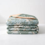 Houssea Housse de Couette Fleurie en Polyester - Confort et Élégance