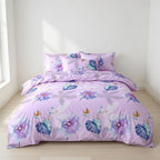 Houssea Housse de Couette Florale en Polyester - Confort et Élégance