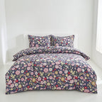 Houssea Housse de Couette Florale en Polyester - Confort et Élégance