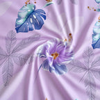 Houssea Housse de Couette Florale en Polyester - Confort et Élégance