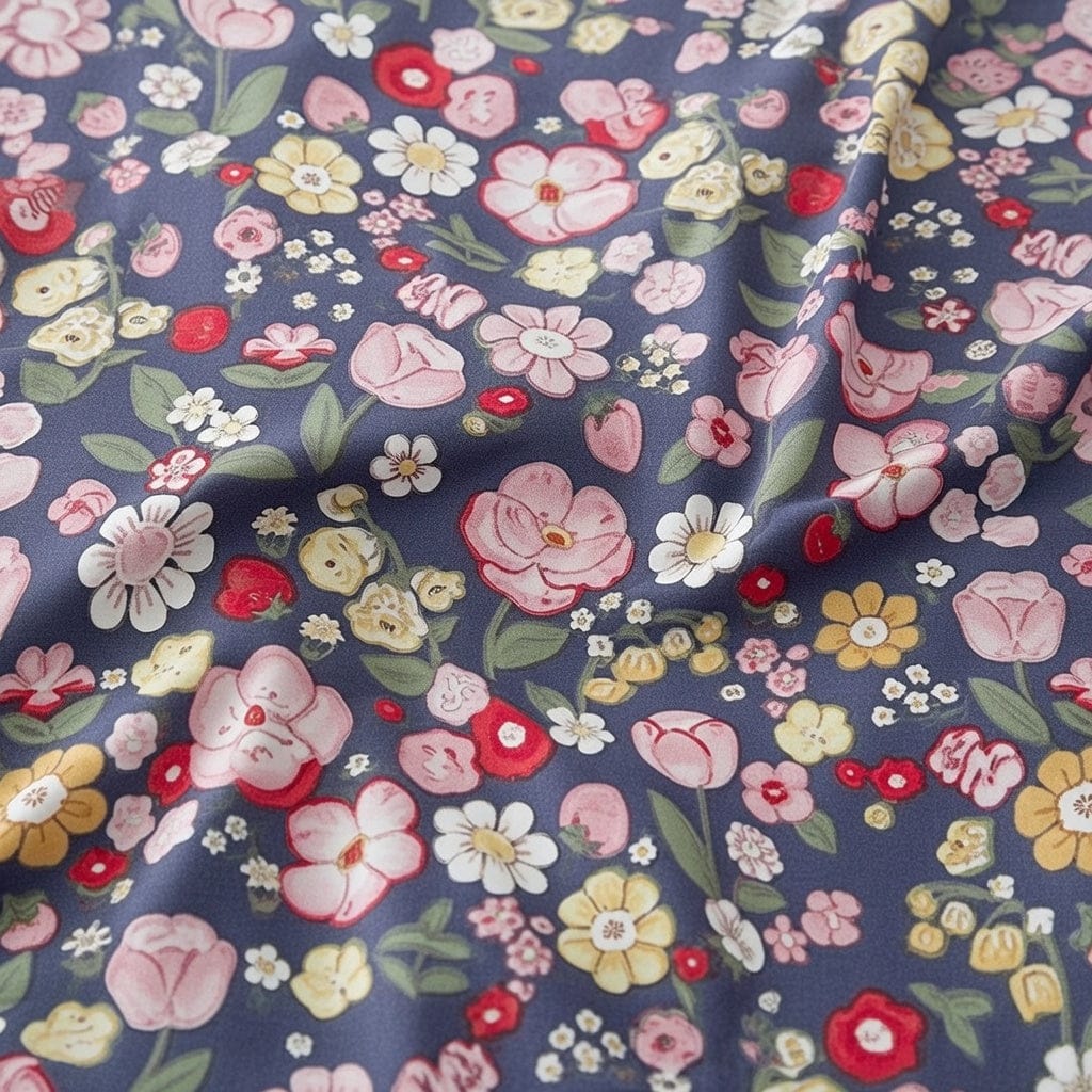 Houssea Housse de Couette Florale en Polyester - Confort et Élégance