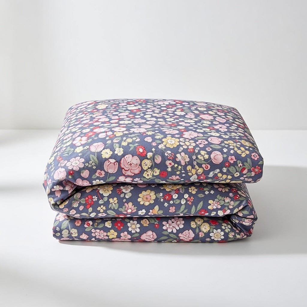 Houssea Housse de Couette Florale en Polyester - Confort et Élégance