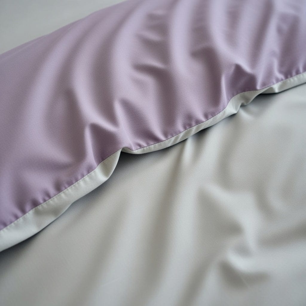 Houssea Housse de Couette Grise - Confort Luxueux et Élégance
