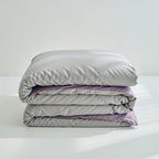 Houssea Housse de Couette Grise - Confort Luxueux et Élégance