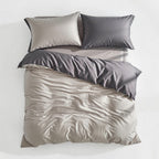Houssea Housse de Couette Grise Dreamreal - Confort et Élégance
