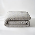 Houssea Housse de Couette Grise - Élégance et Confort Premium