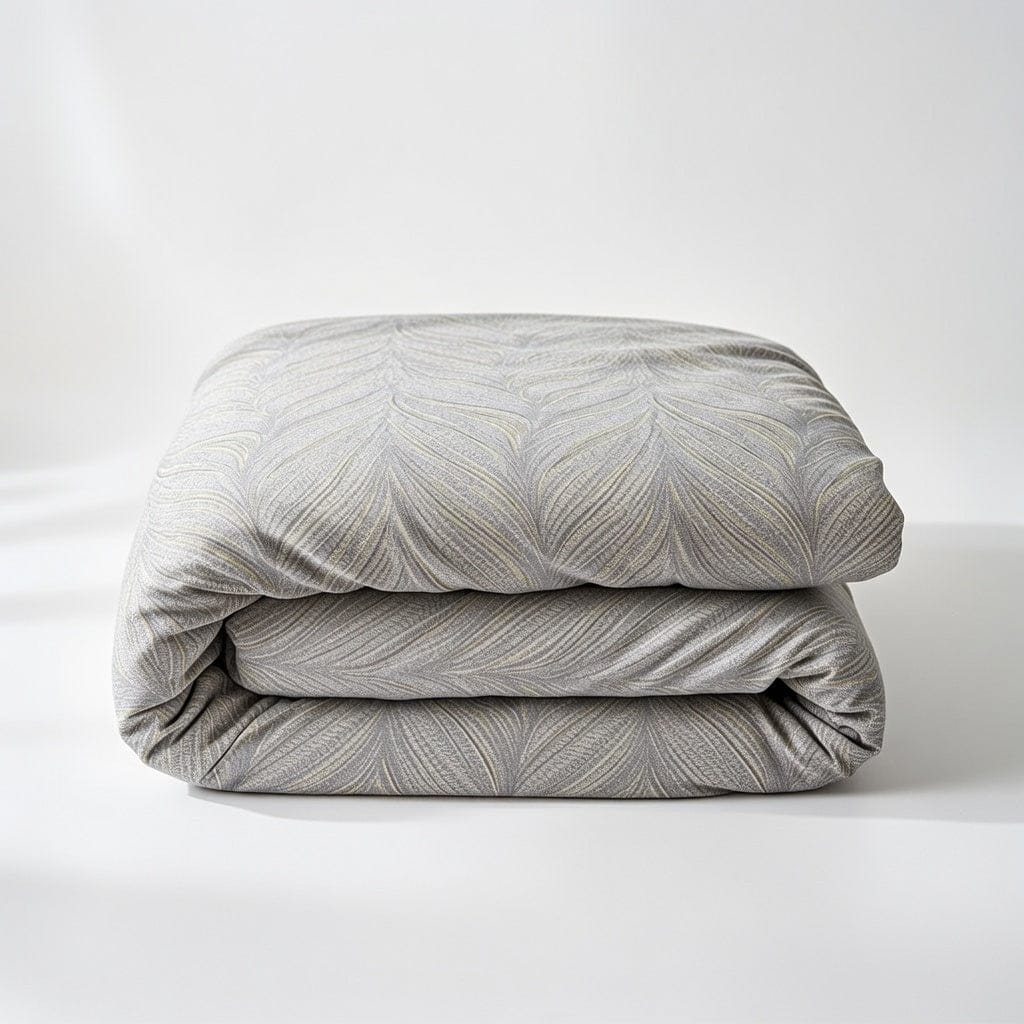 Houssea Housse de Couette Grise - Élégance et Confort Premium