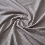 Houssea Housse de Couette Grise en Coton Lavé - Confort Luxueux