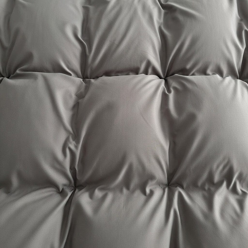 Houssea Housse de Couette Grise en Polyester - Confort et Élégance