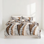 Houssea Housse de Couette Léopard Luxueuse - Sommeil Sauvage