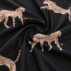 Houssea Housse de Couette Léopard Noir - Élégance Sauvage et Confort