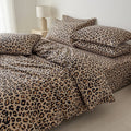 Houssea Housse de Couette Léopard Polyester - Style Sauvage et Confort