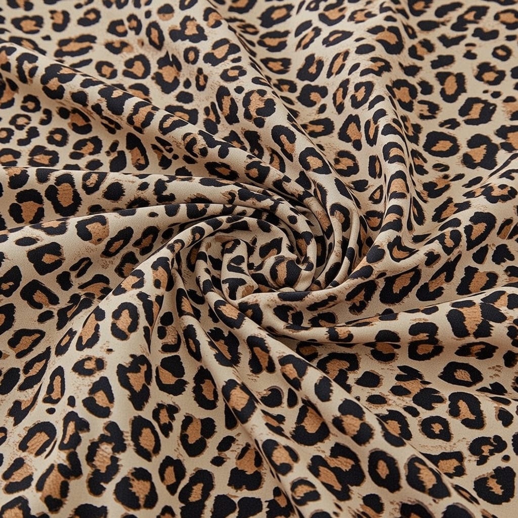 Houssea Housse de Couette Léopard Polyester - Style Sauvage et Confort