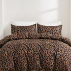Houssea Housse de Couette Léopard - Style Sauvage et Confort Luxueux