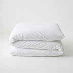 Houssea Housse de Couette Microfibre Blanche - Confort Luxueux