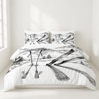 Houssea Housse de Couette Montagne - Confort Velouté et Style Naturel