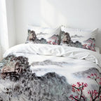 Houssea Housse de Couette Montagne - Évasion Alpine Cosy