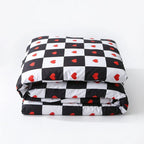 Houssea Housse de Couette Motif Cœur - Confort et Élégance